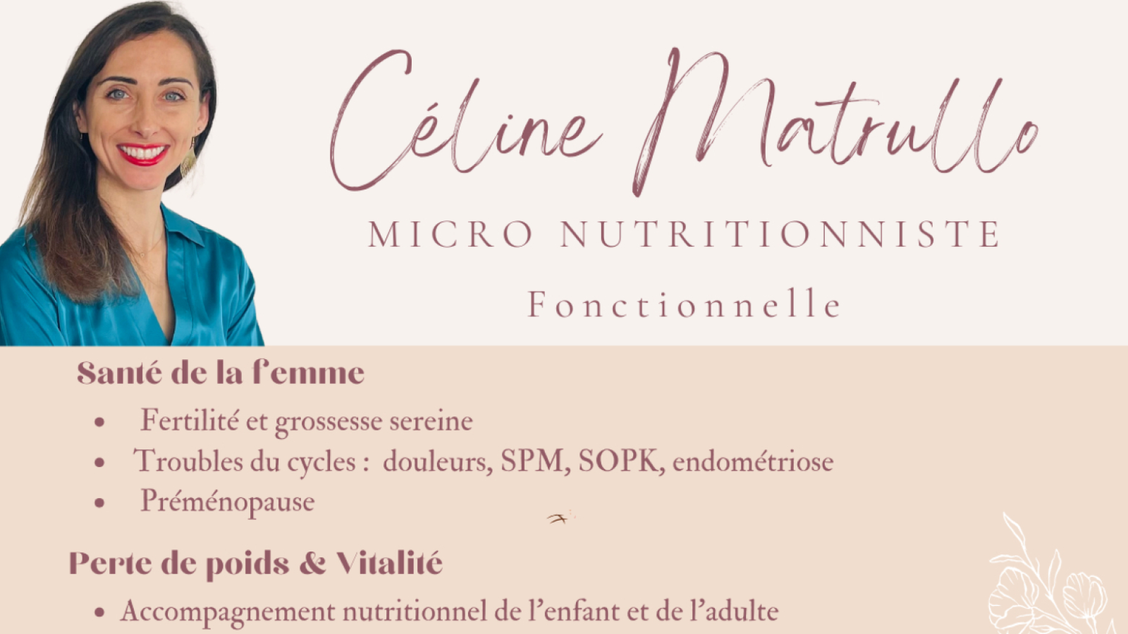 Céline Matrullo - Nutrinaissance