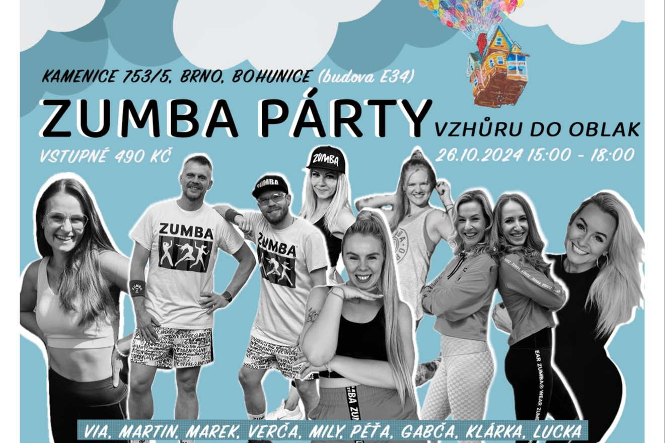 ZUMBA párty (vzhůru do oblak)