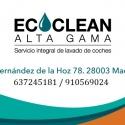 LAVADO ECOCLEAN Alta Gama
