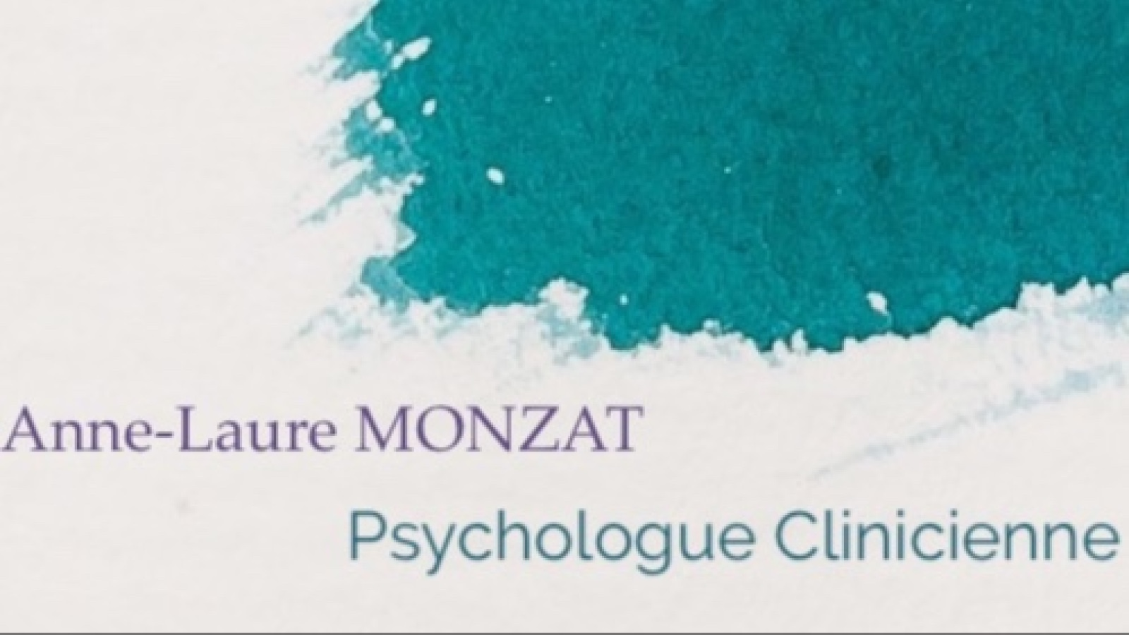 Anne-Laure Monzat - Psychologue