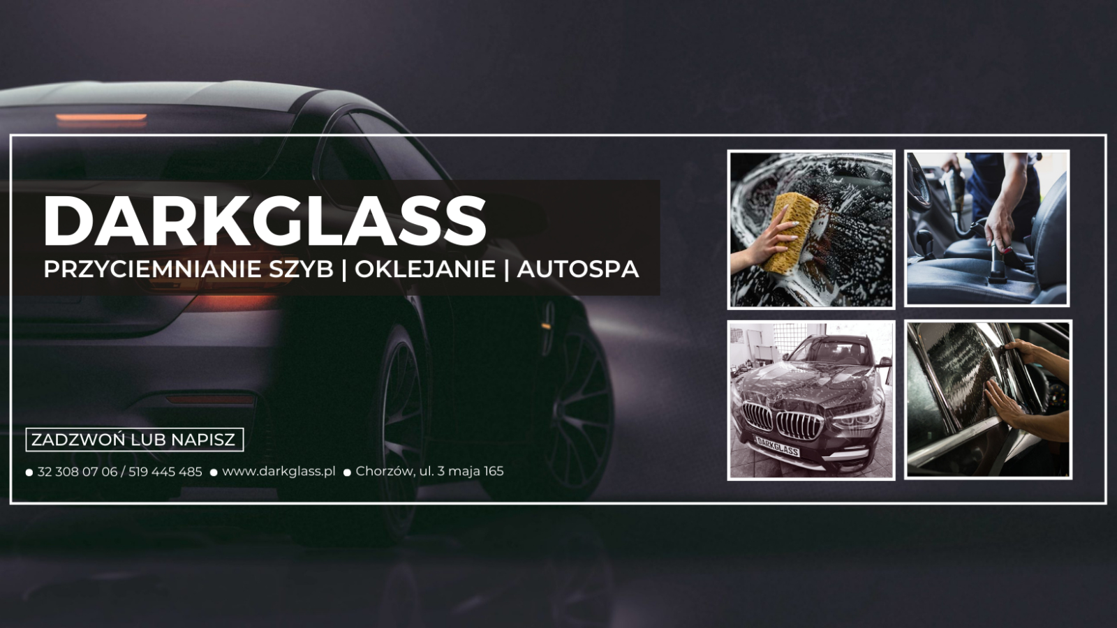 Darkglass - Oklejanie i AutoSpa