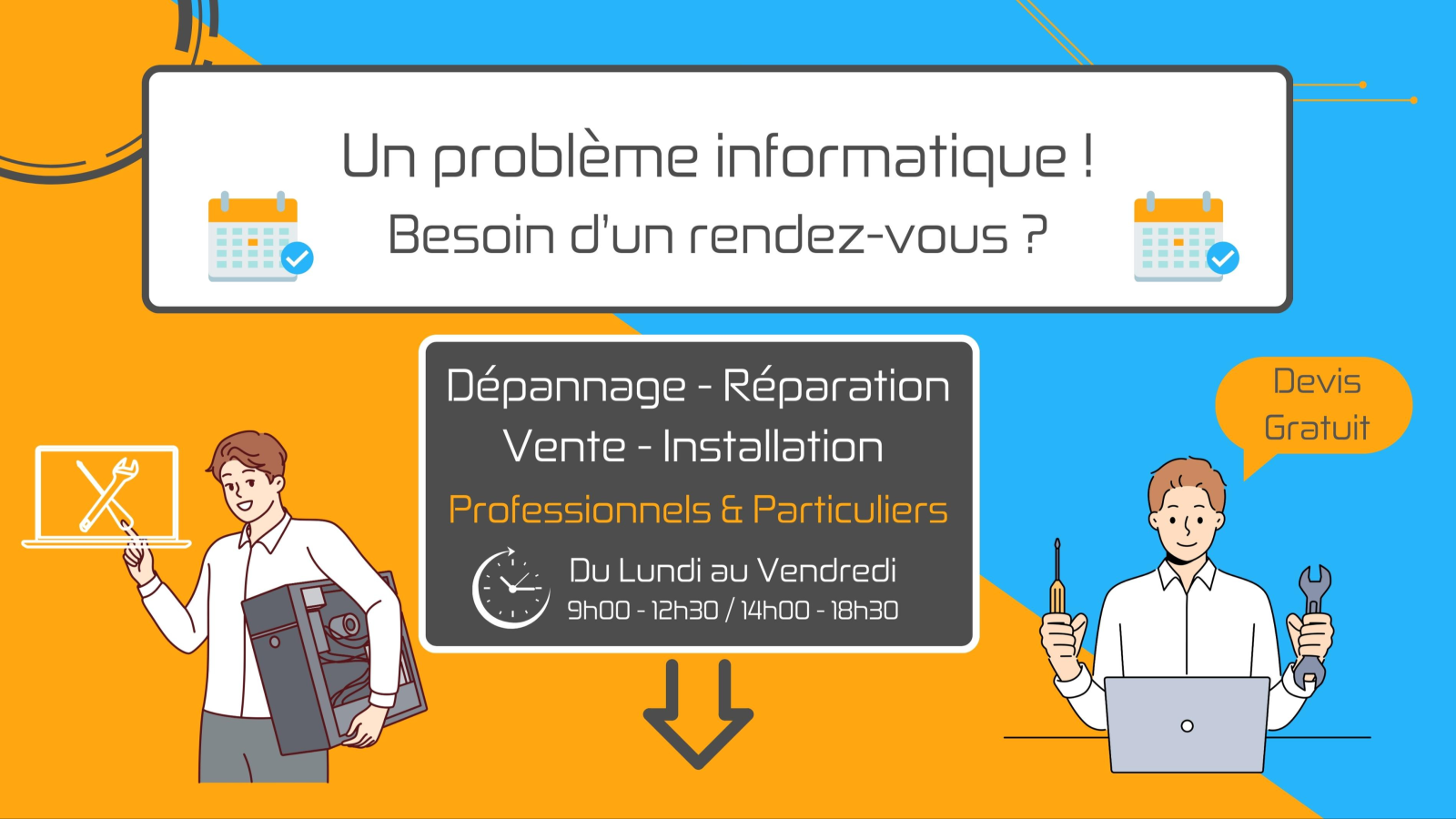Flypc - Votre expert informatique