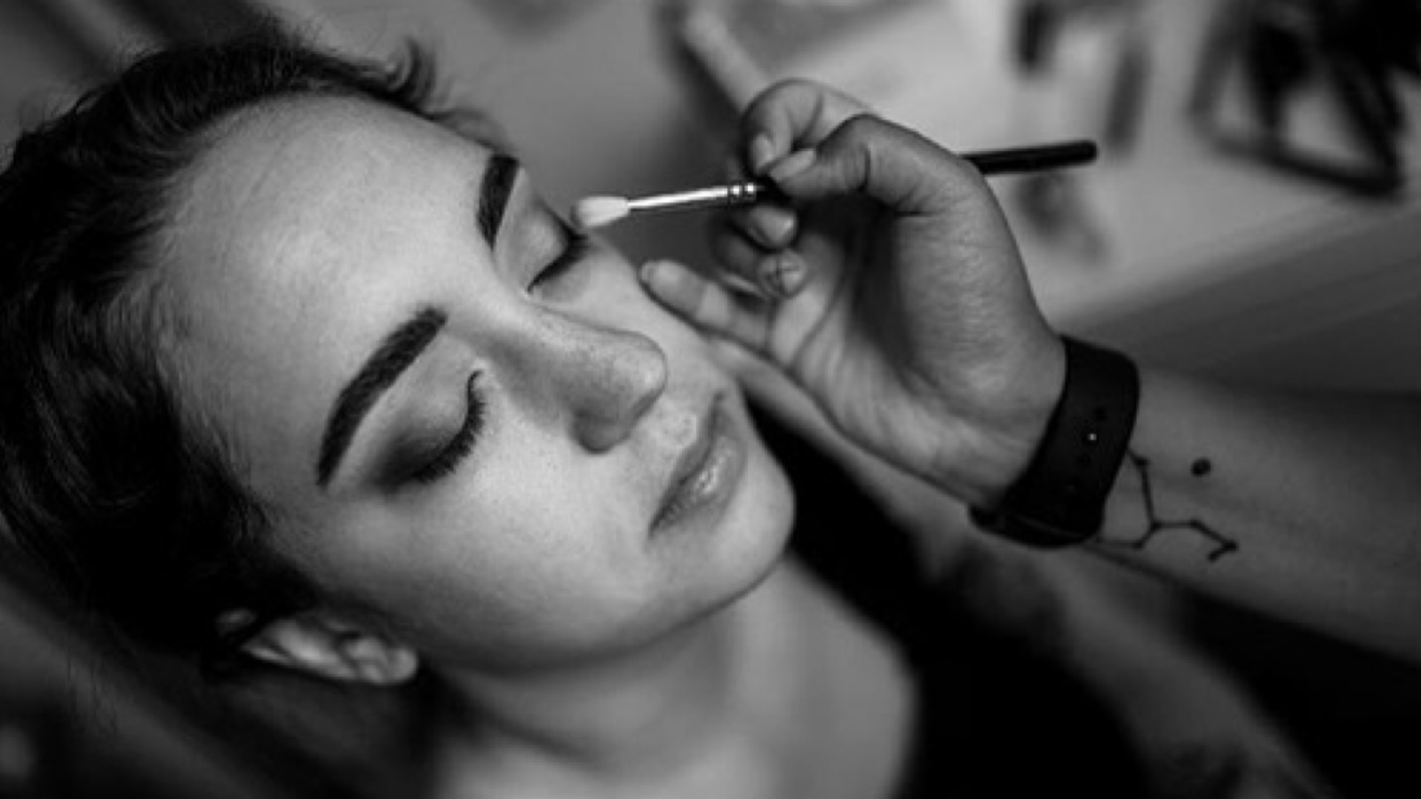 Vera Grüble make-up/brow stylis