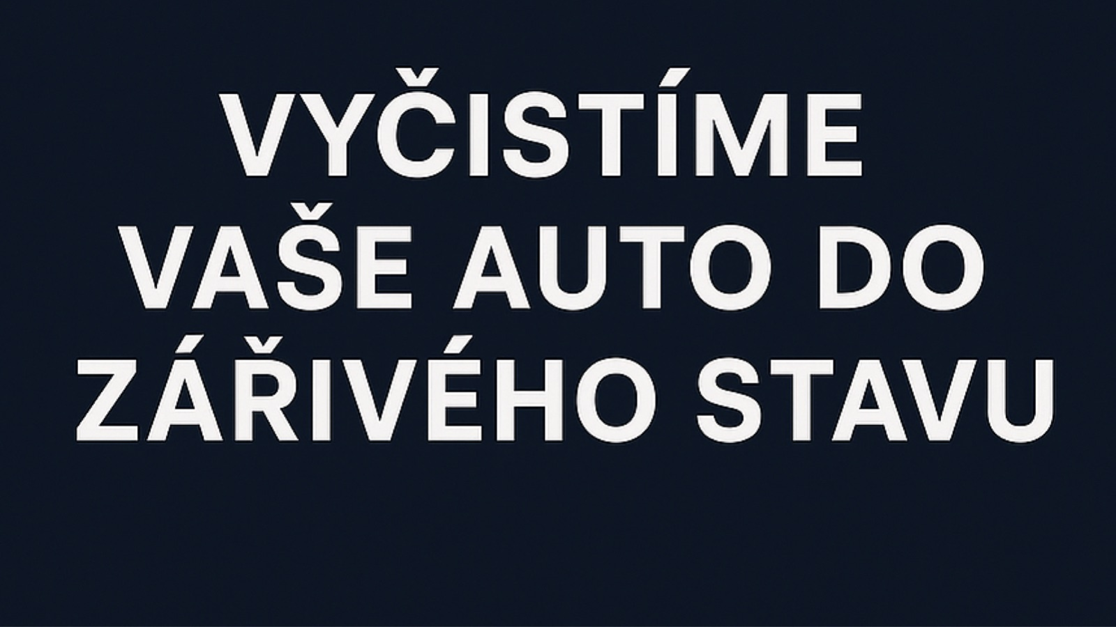 Čisté Auto Vaníček