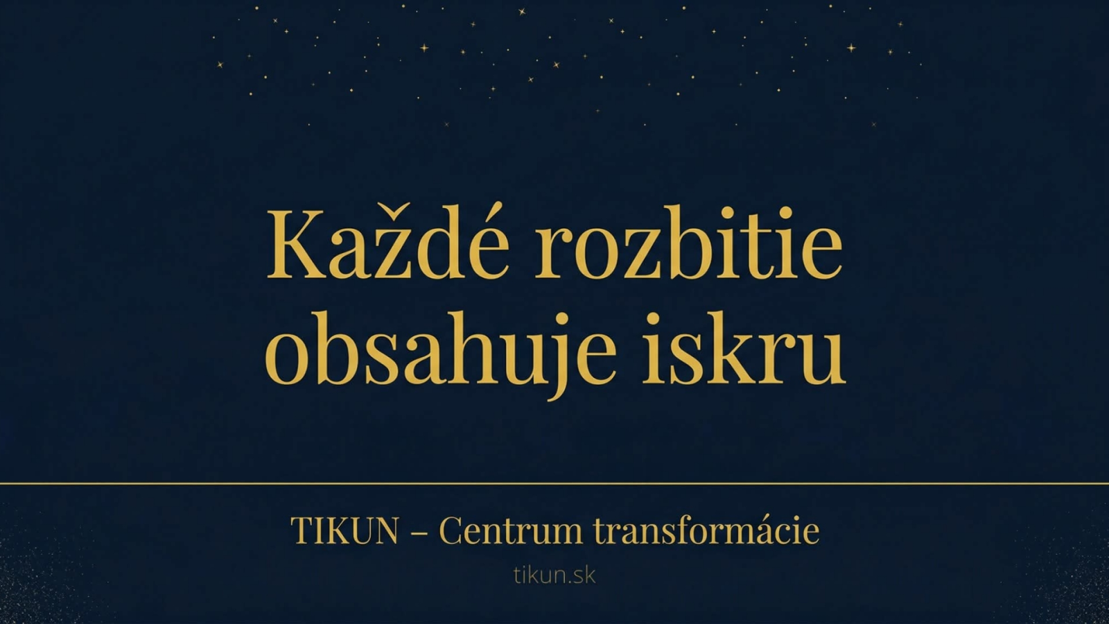 TIKUN - Centrum transformácie