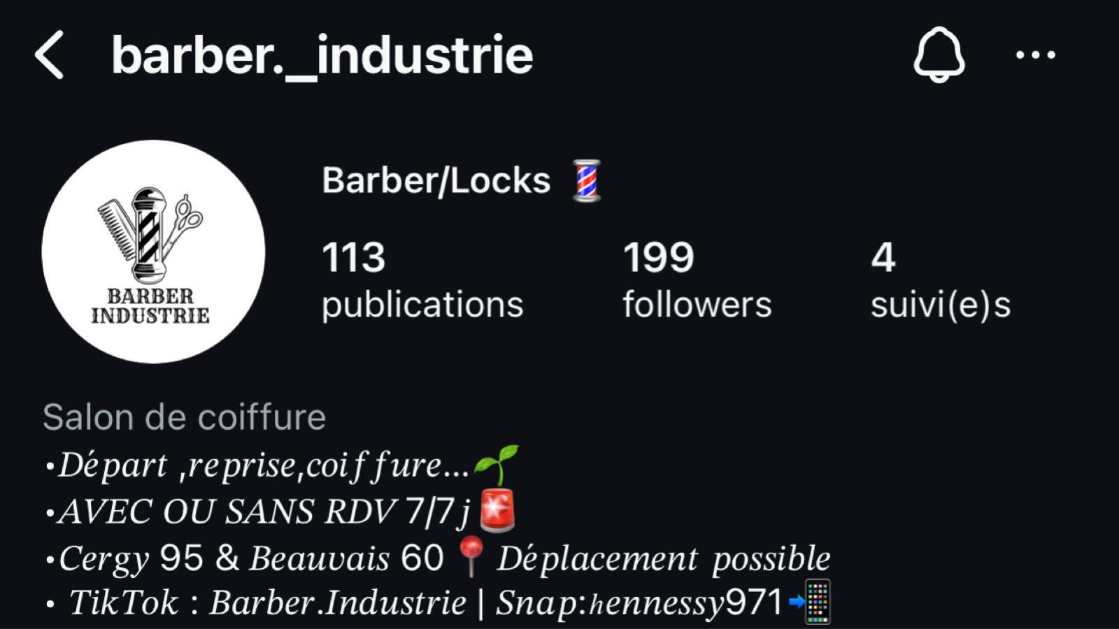 Barber industrie