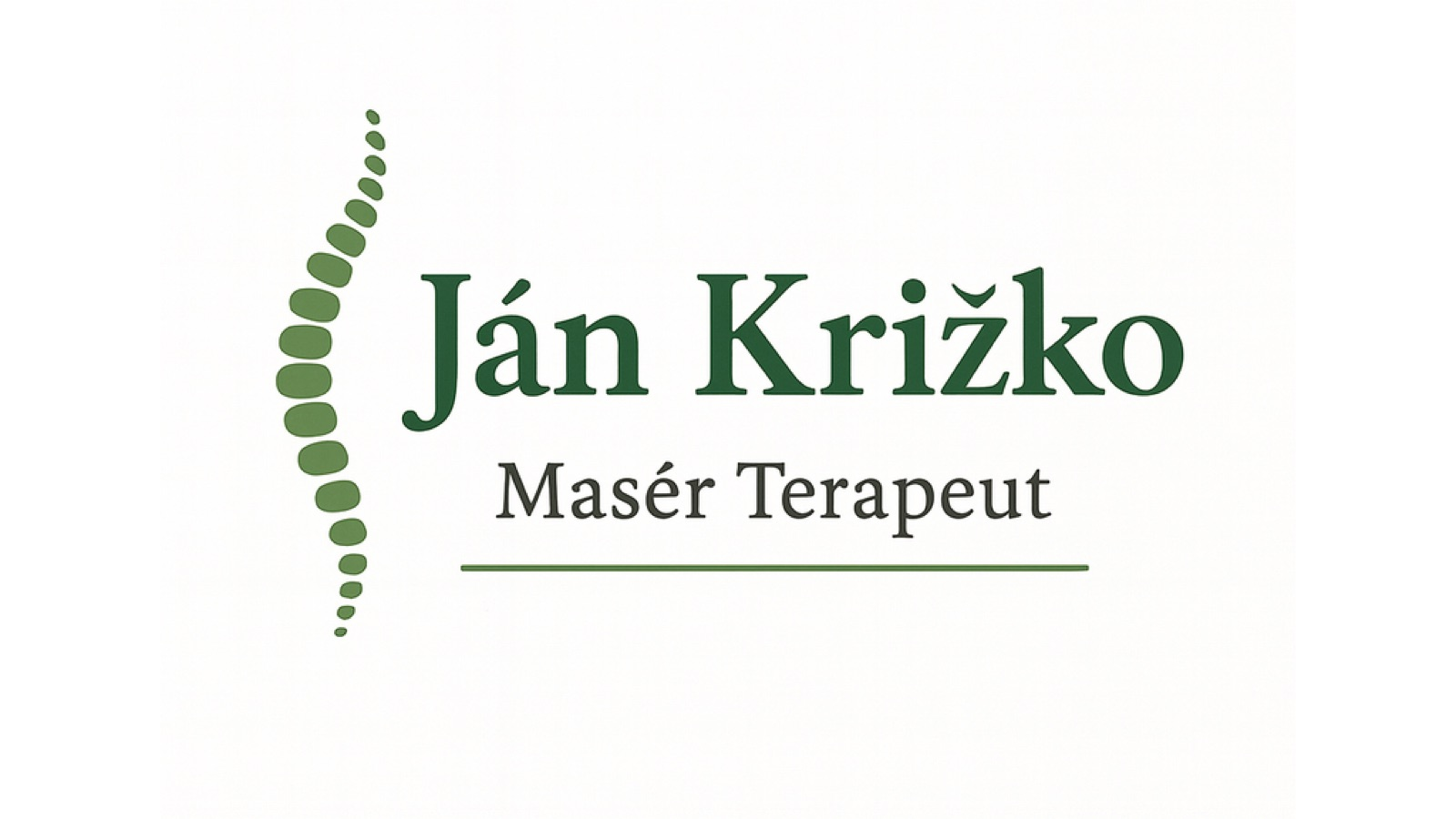 Ján Križko masér