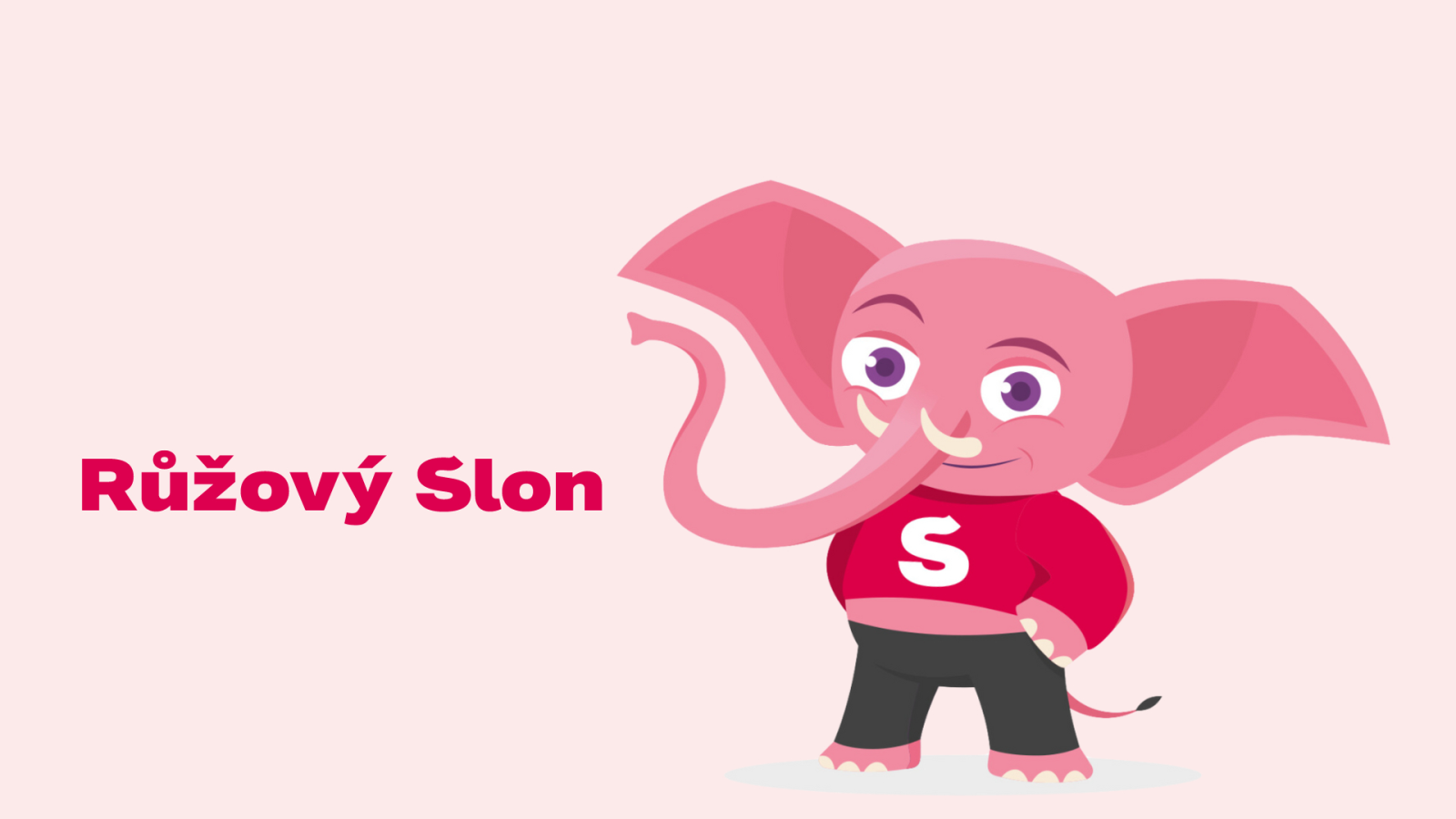 Růžový Slon