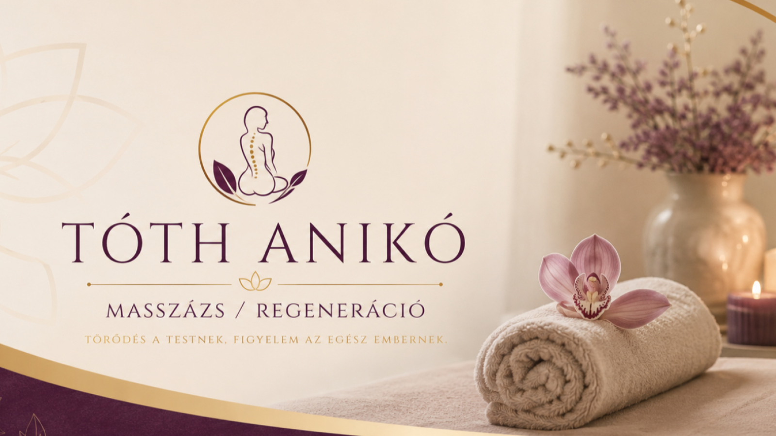 Tóth Anikó - Masszázs / Regeneráció