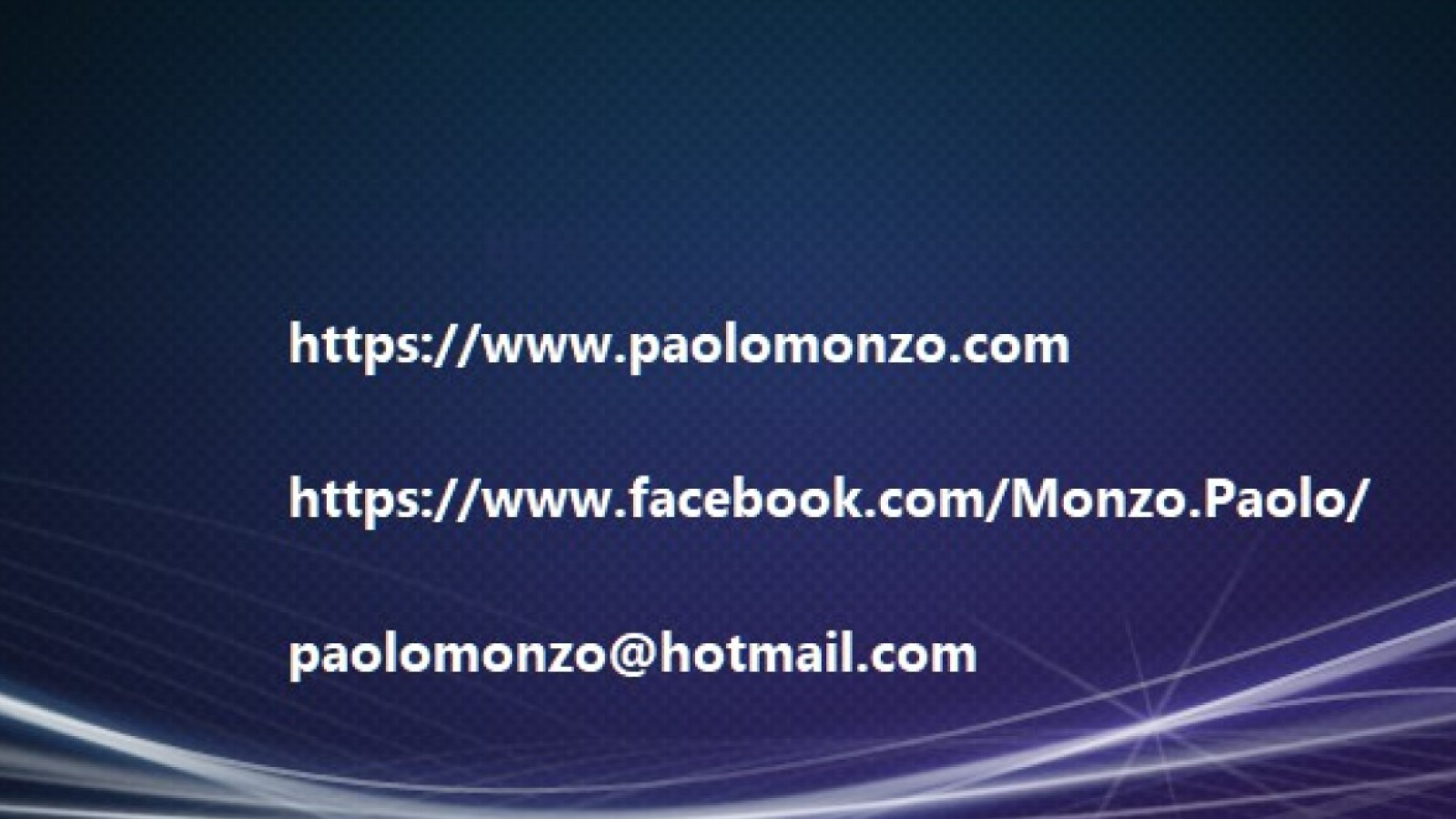 PAOLO MONZO