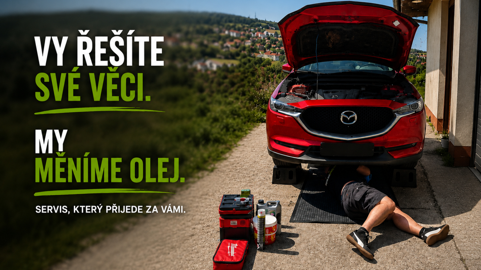 REWORKSTREET | Mobilní výměna oleje pro Ústecký kraj a Prahu