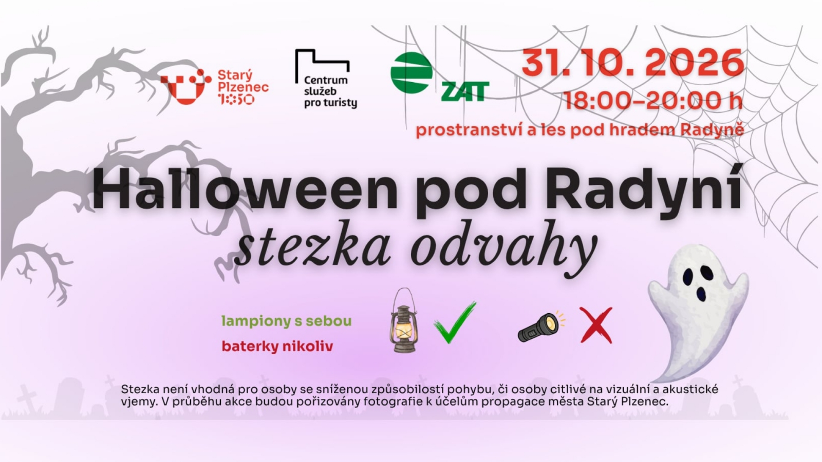 Halloweenská stezka odvahy