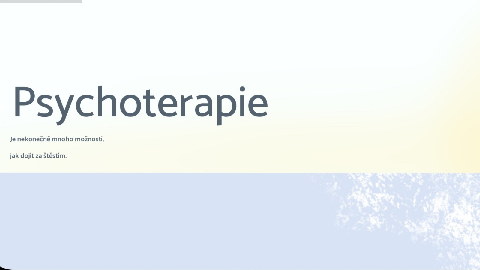 Psychoterapie Mgr. Anna Záhorová