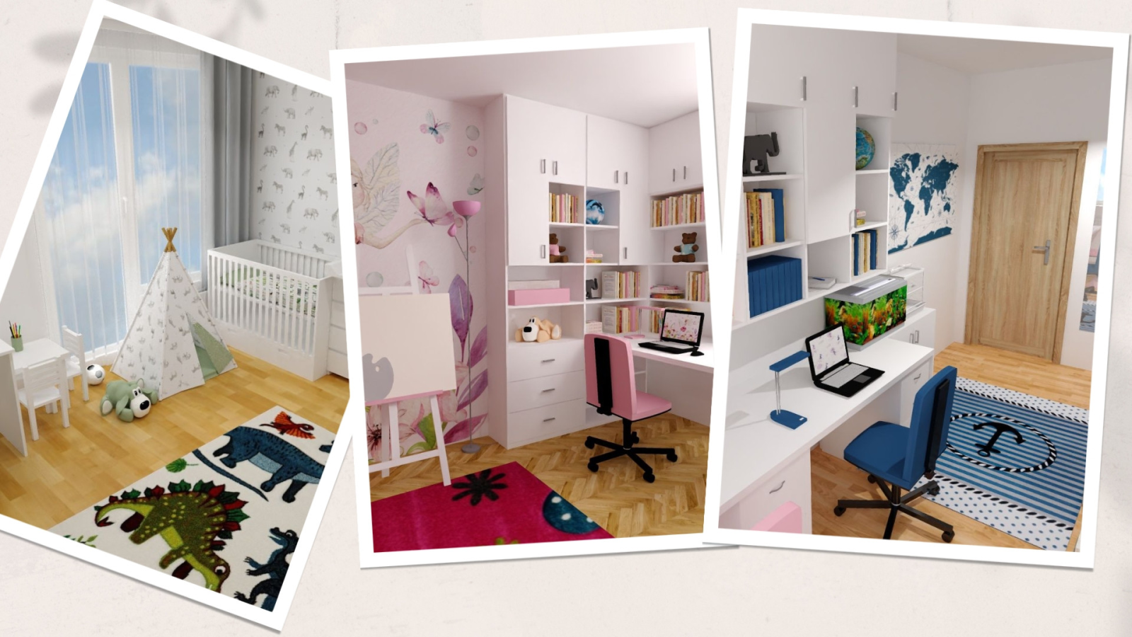 Ing. Michaela Kopecká | interiérový design | dětské pokoje