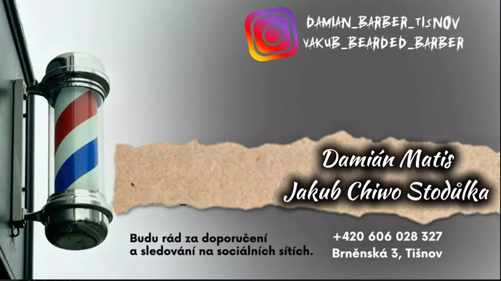 Damián barber Tišnov