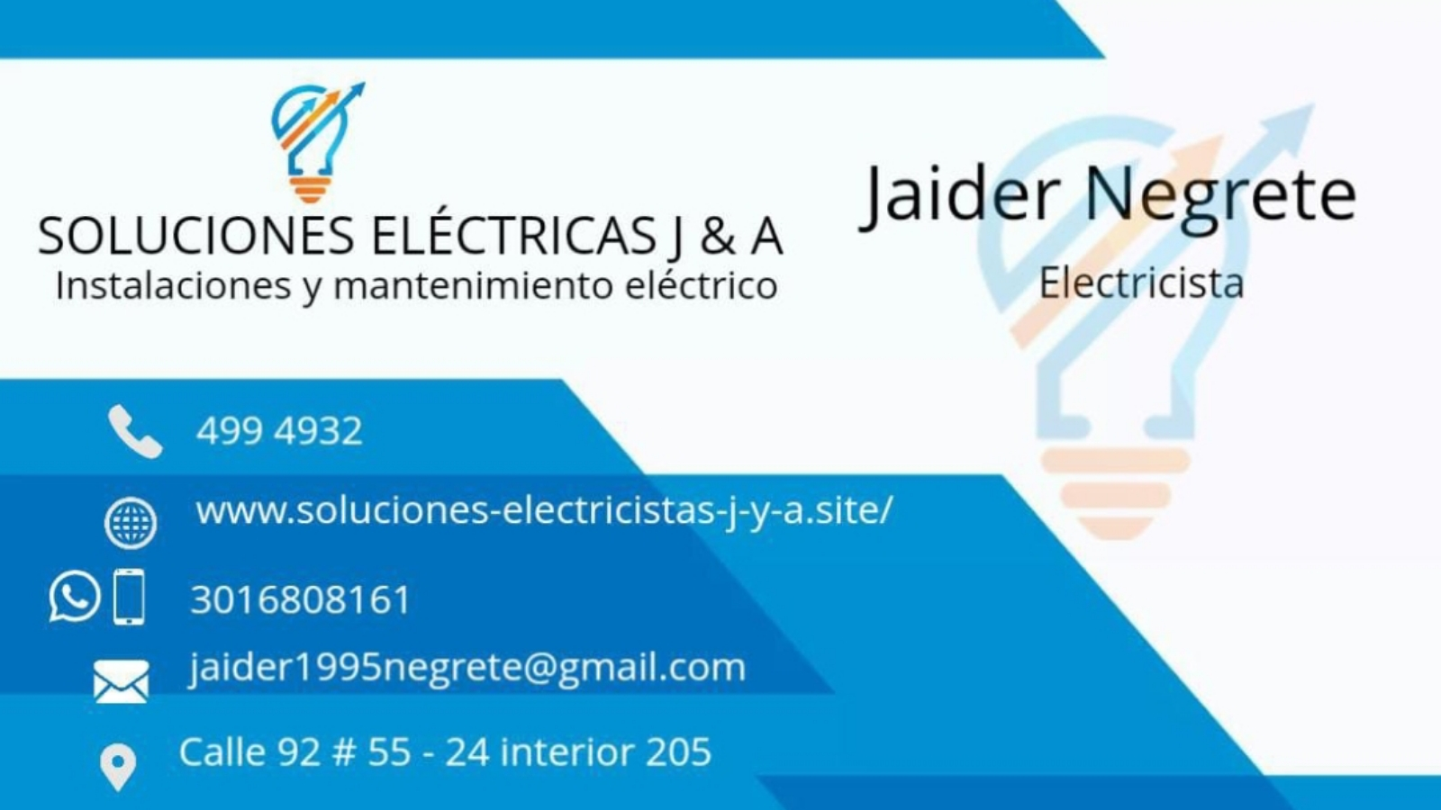 soluciones eléctricas J&A