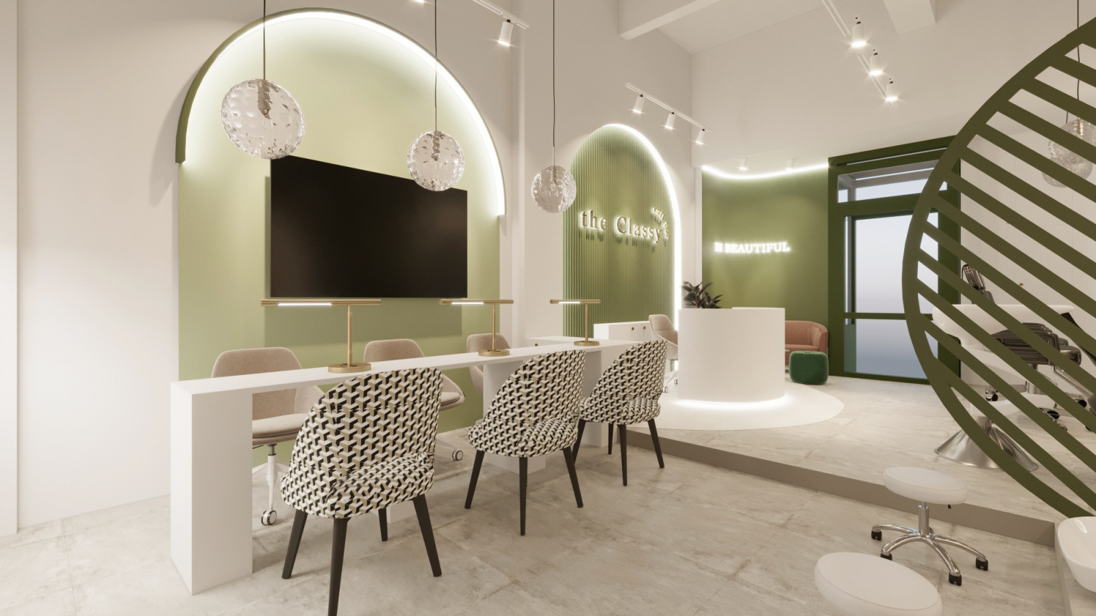 Classy beauty bar