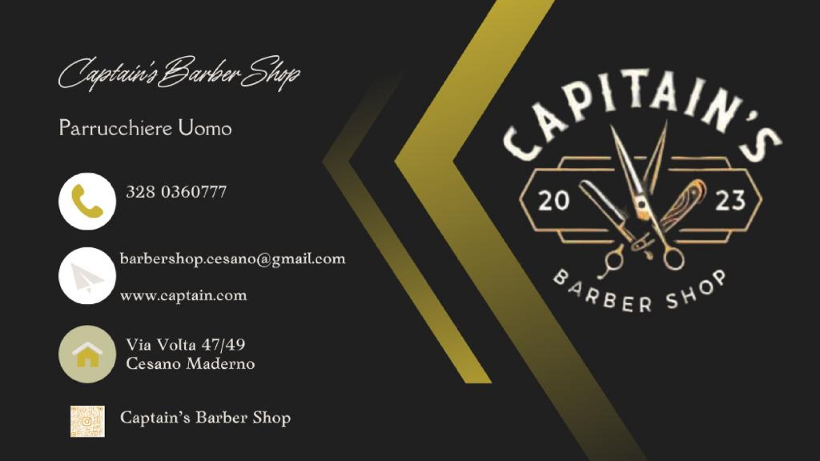CAPTAIN’S BARBER SHOP