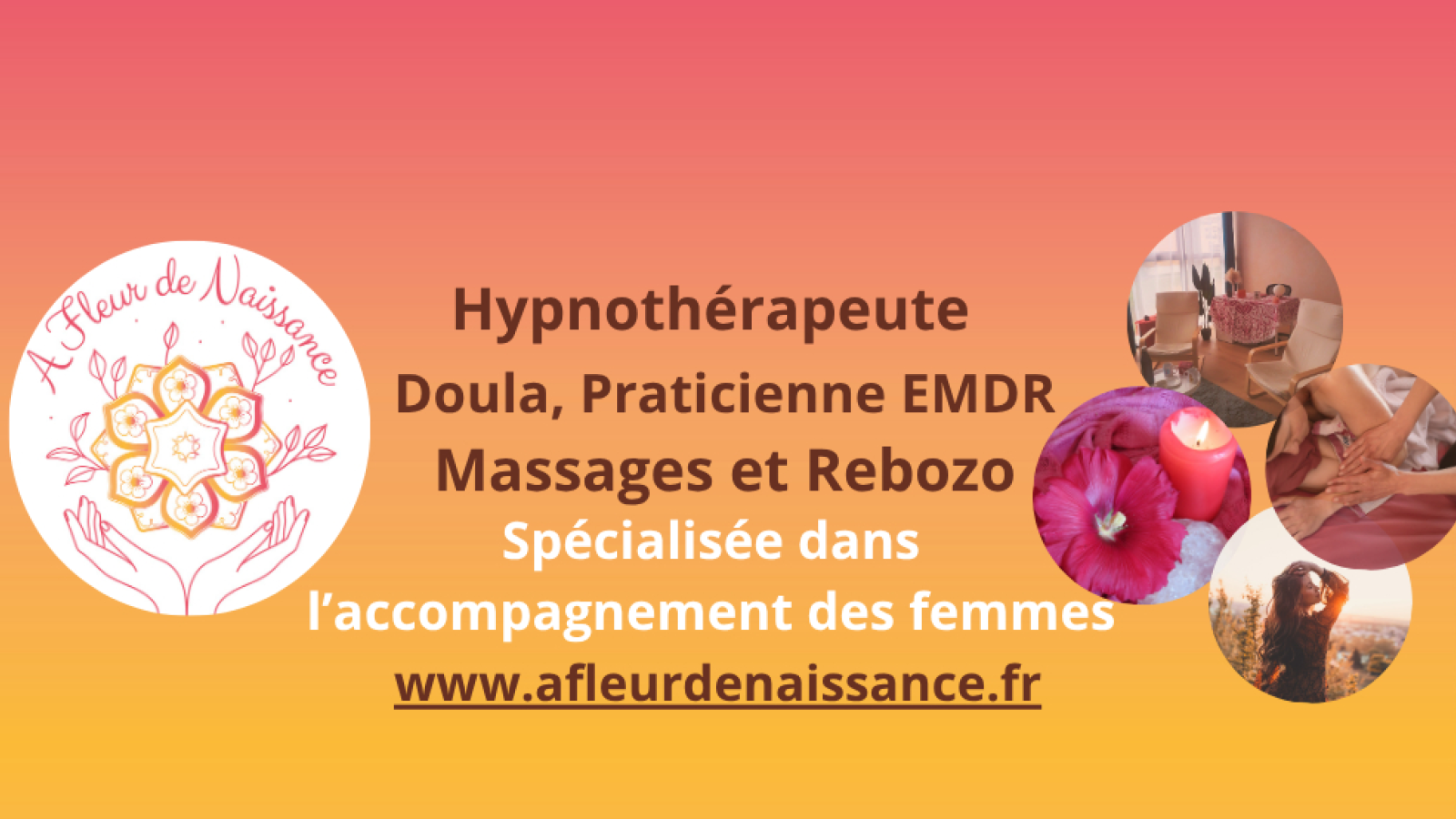 A Fleur de Naissance Hypnose Massages et Rebozo pour les femmes