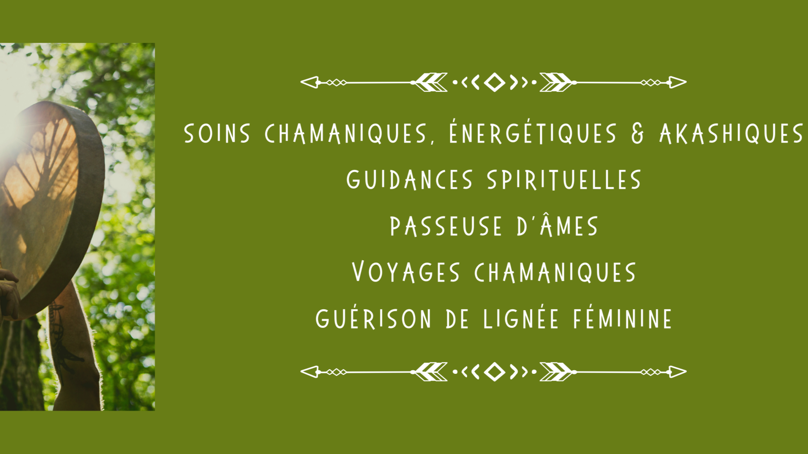 Mélusine énergéticienne, praticienne en soins chamaniques