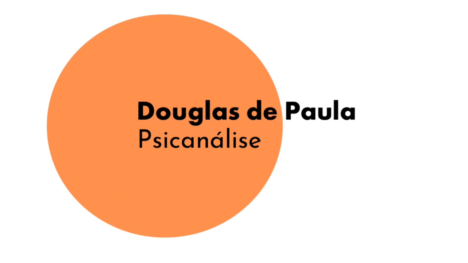 Douglas de Paula - Psicanálise