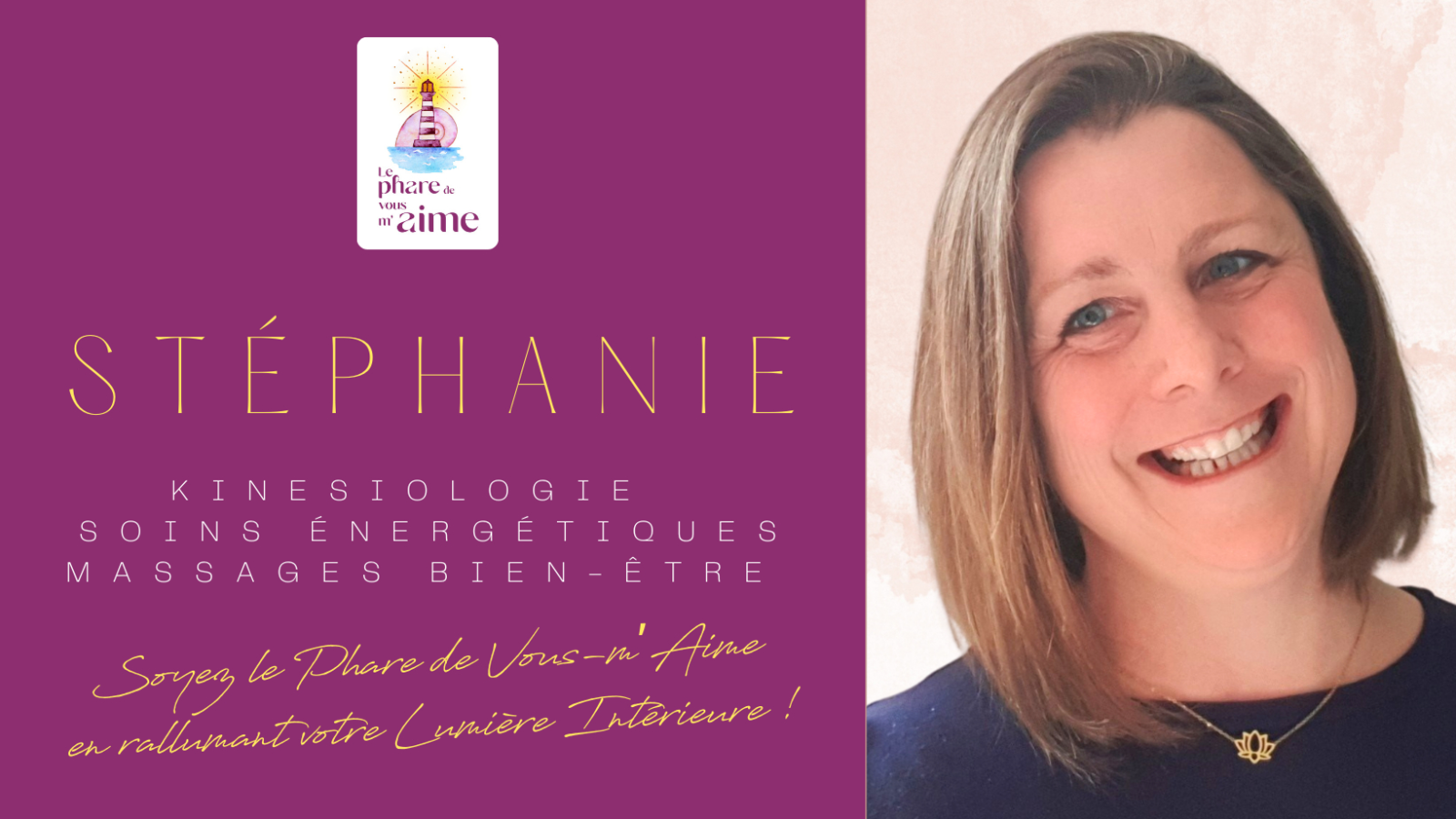 Stéphanie | Kinésiologie, soins énergétiques et massages