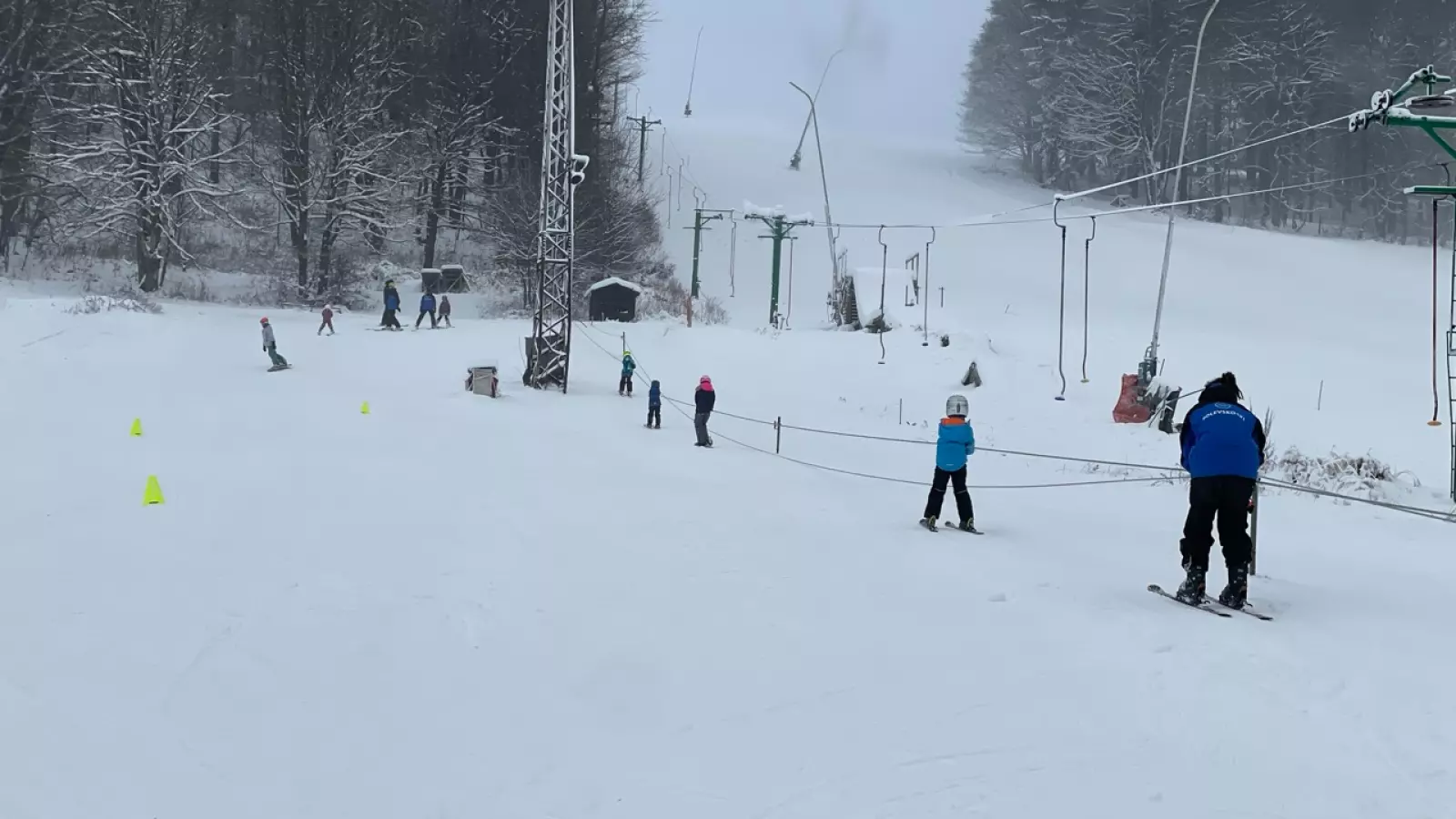 Sjezdovka Polevsko * Lyžařská škola