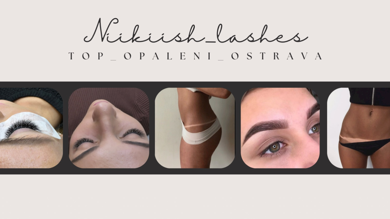 Niikiish lashes, TOP opálení Ostrava