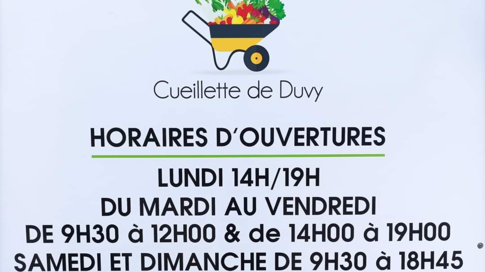 Cueillette de Duvy