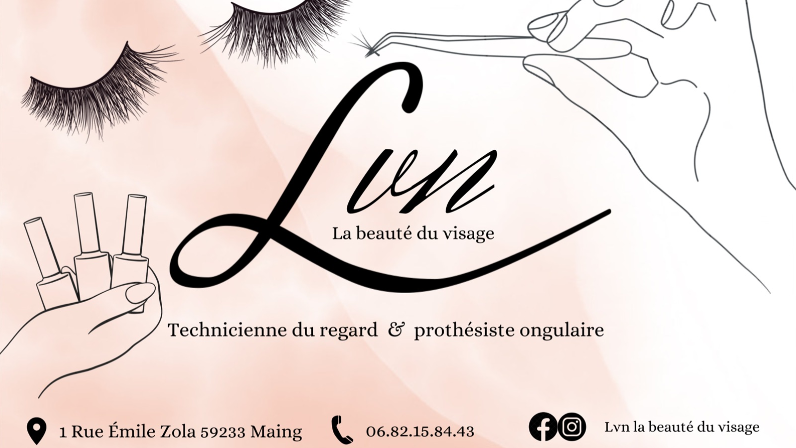Lvn la beauté du visage