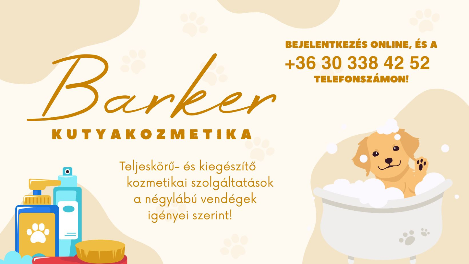 Barker Kutyakozmetika