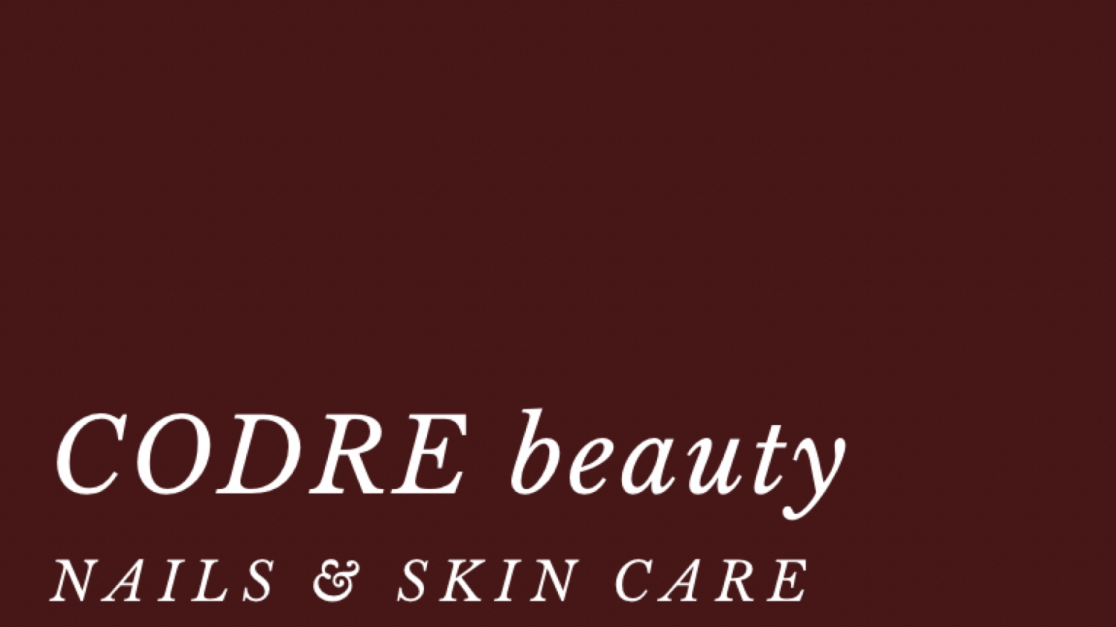 CODRE BEAUTY