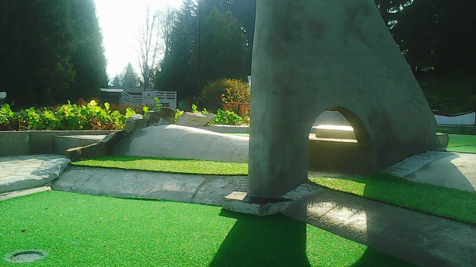 minigolf vonku