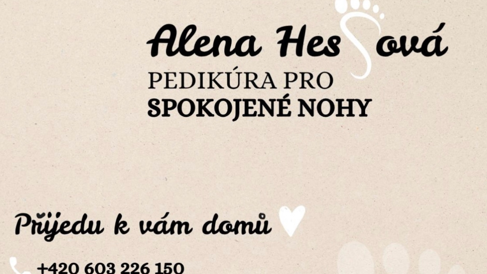 PEDIKÚRA ALENA HESSOVÁ