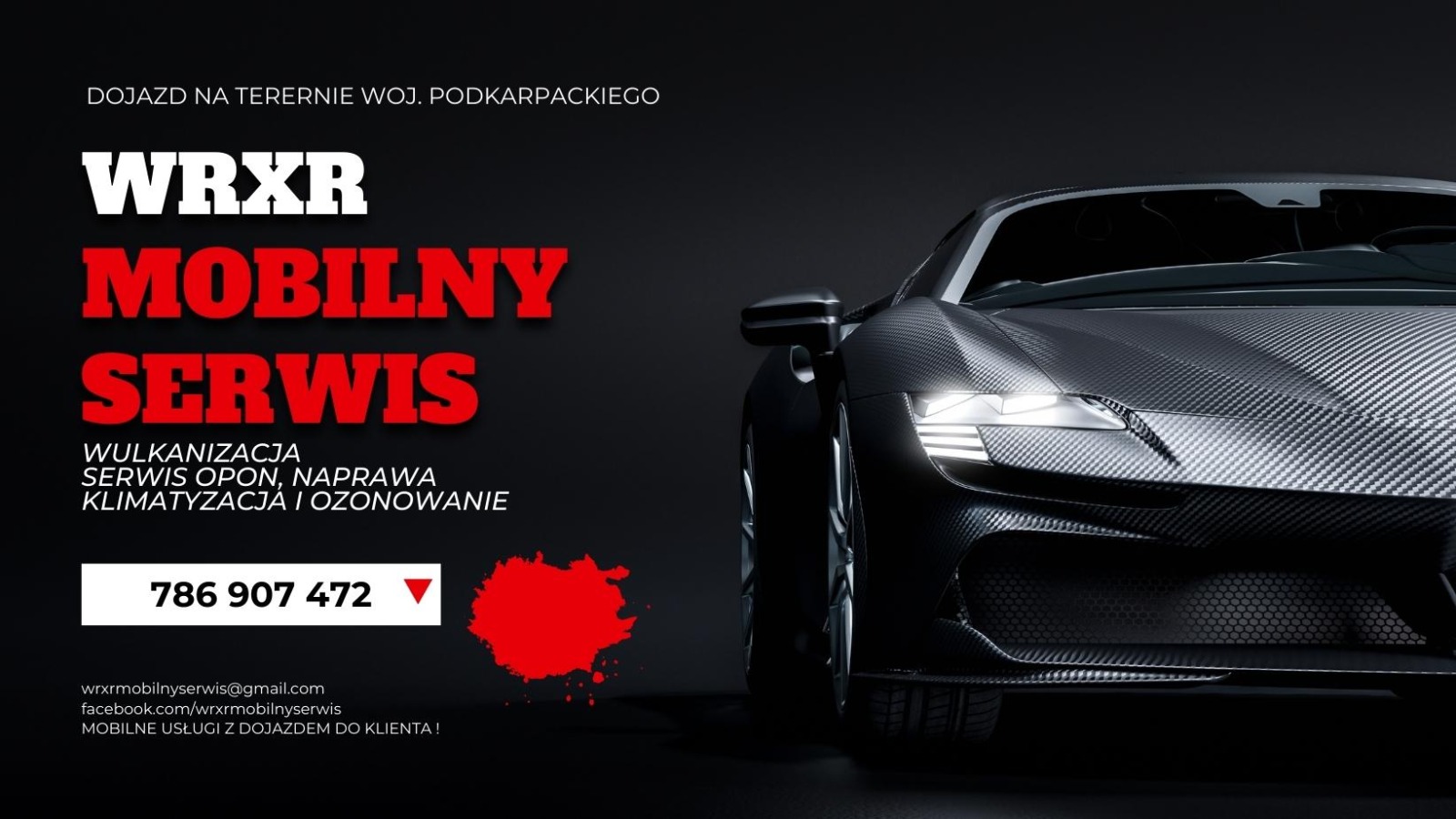 Mobilna Wulkanizacja WRXR Rzeszów Wymiana Naprawa Serwis