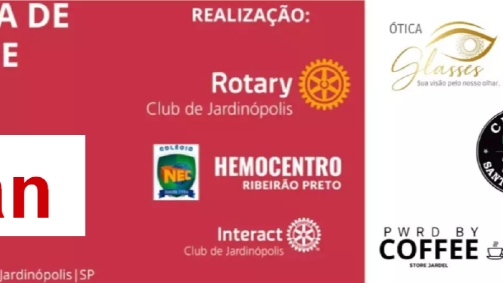 CAMPANHA DOAÇÃO DE SANGUE | 17-01-2026