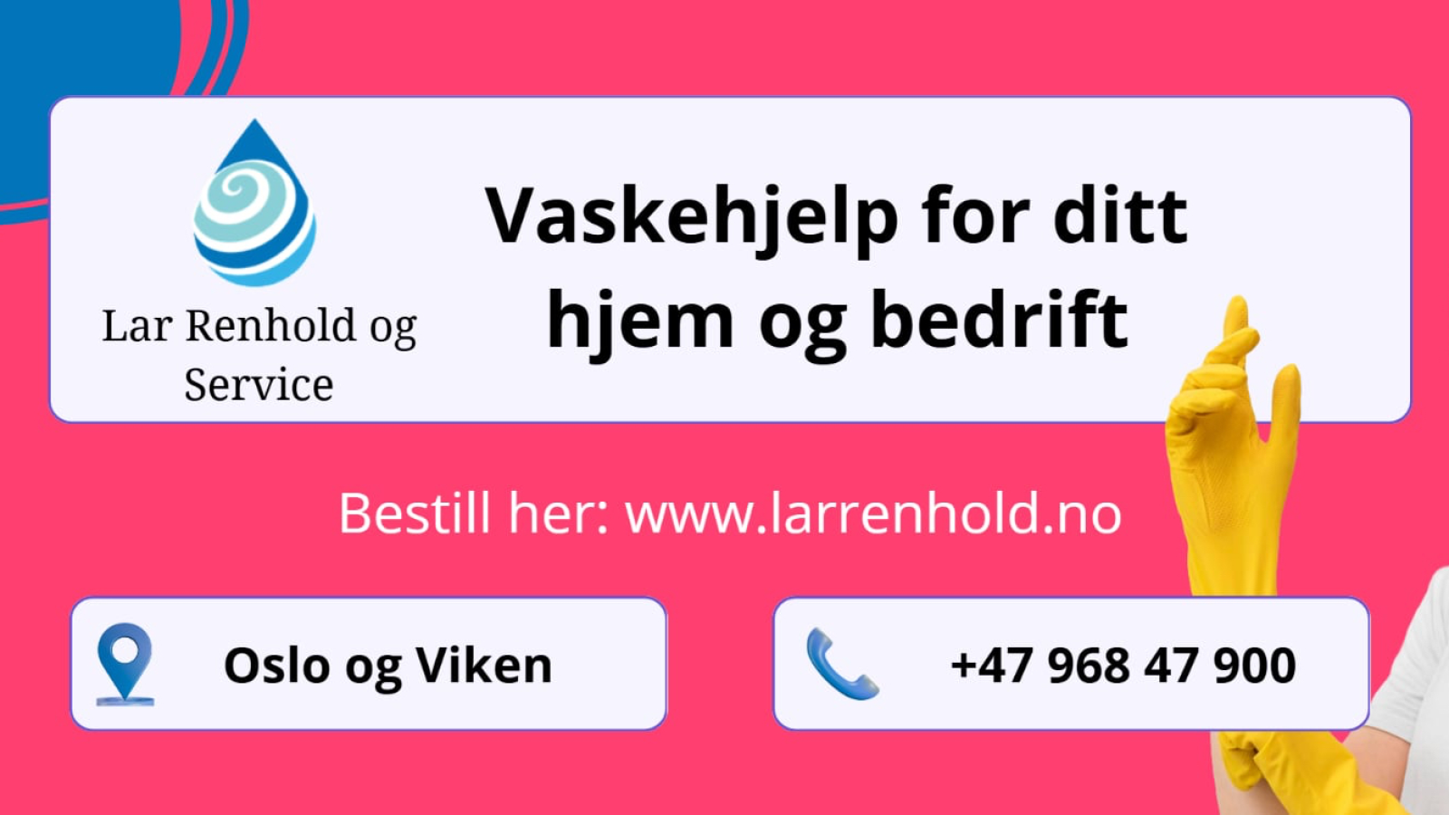 Lar renhold og service