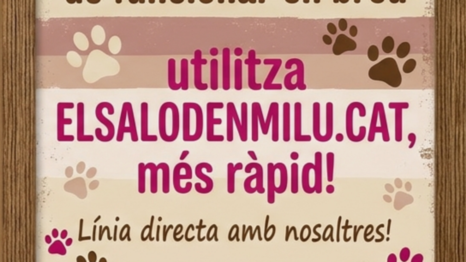 El saló d'en Milú