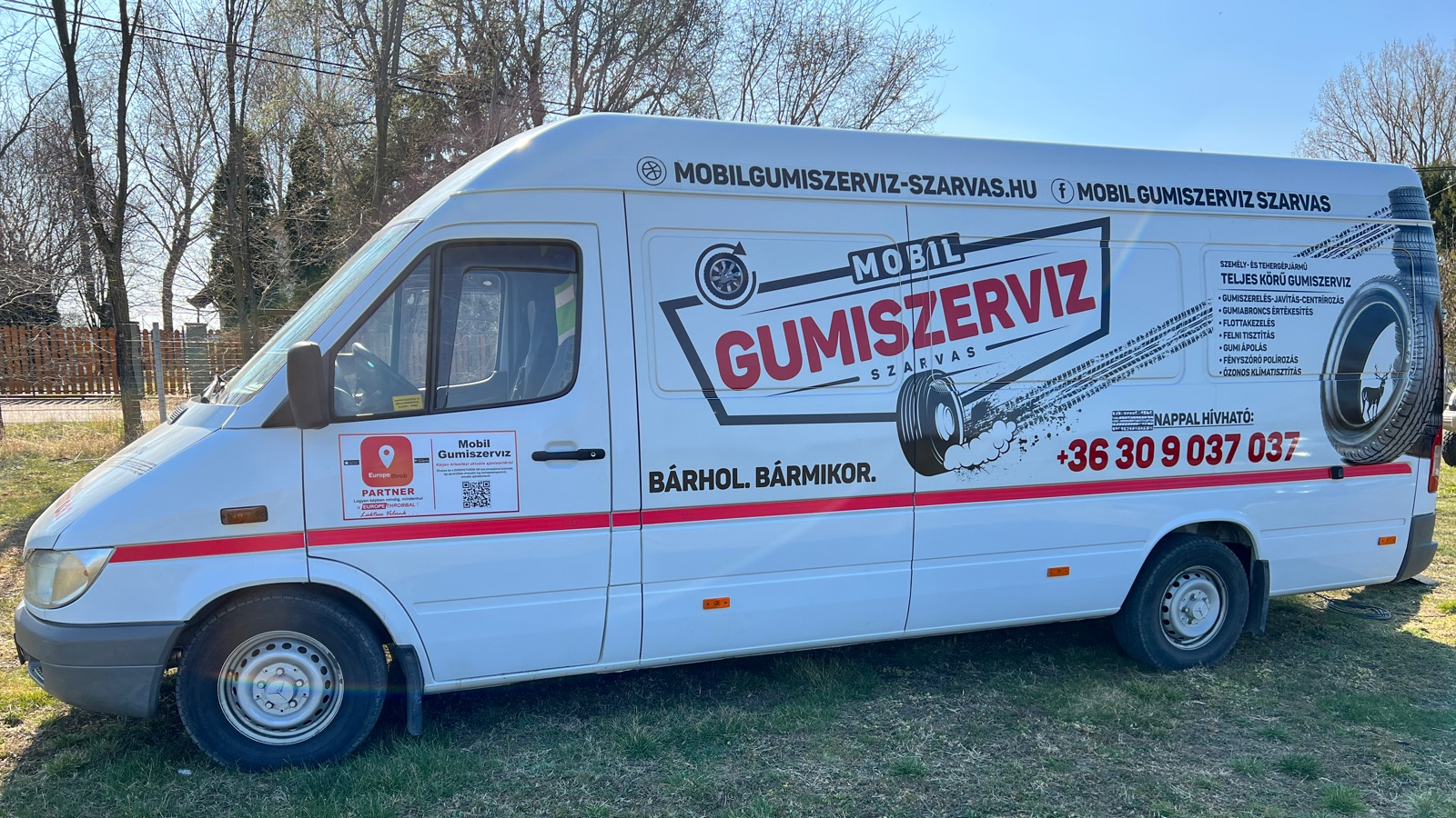 Mobil Gumiszerviz-Szarvas
