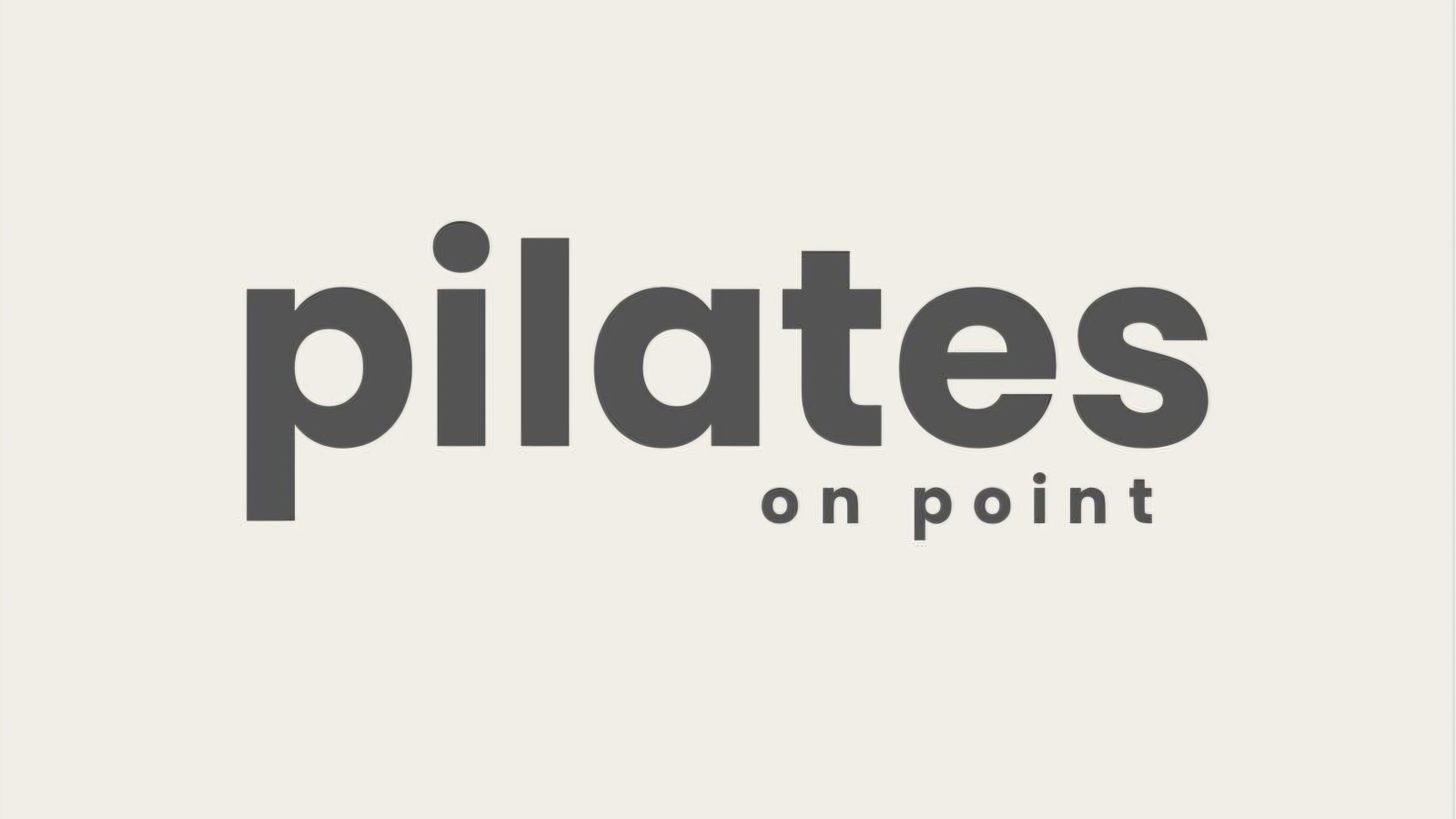 pilates on point