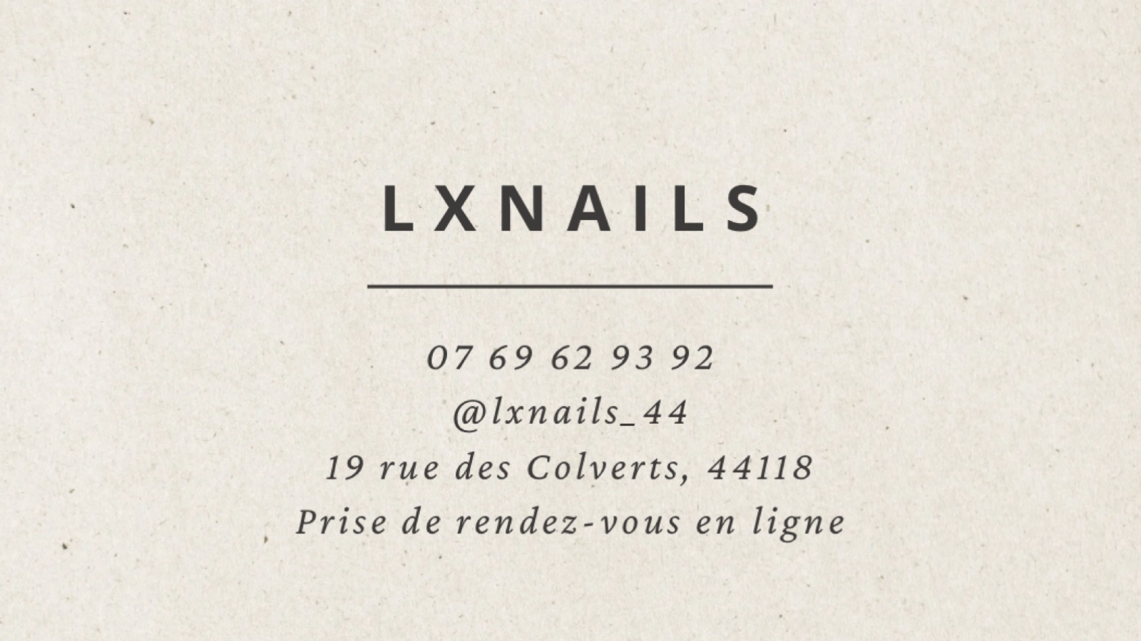 LX NAILS