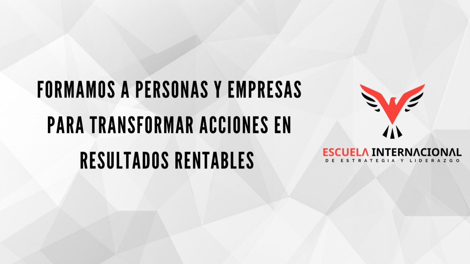ESCUELA INTERNACIONAL DE ESTRATEGIA Y LIDERAZGO. EIDEL.