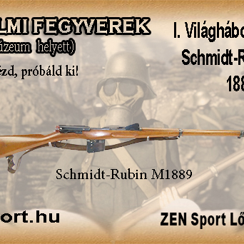 Schmidt-Rubin M1889 teljes tár csomag