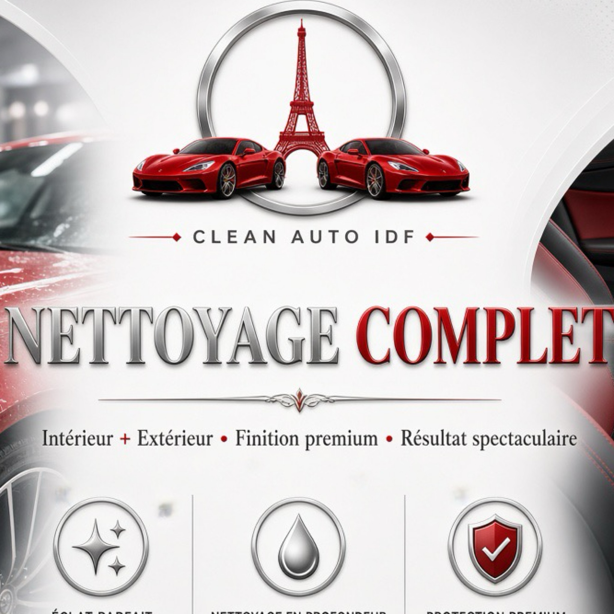 NETTOYAGE COMPLET (intérieur & extérieur)