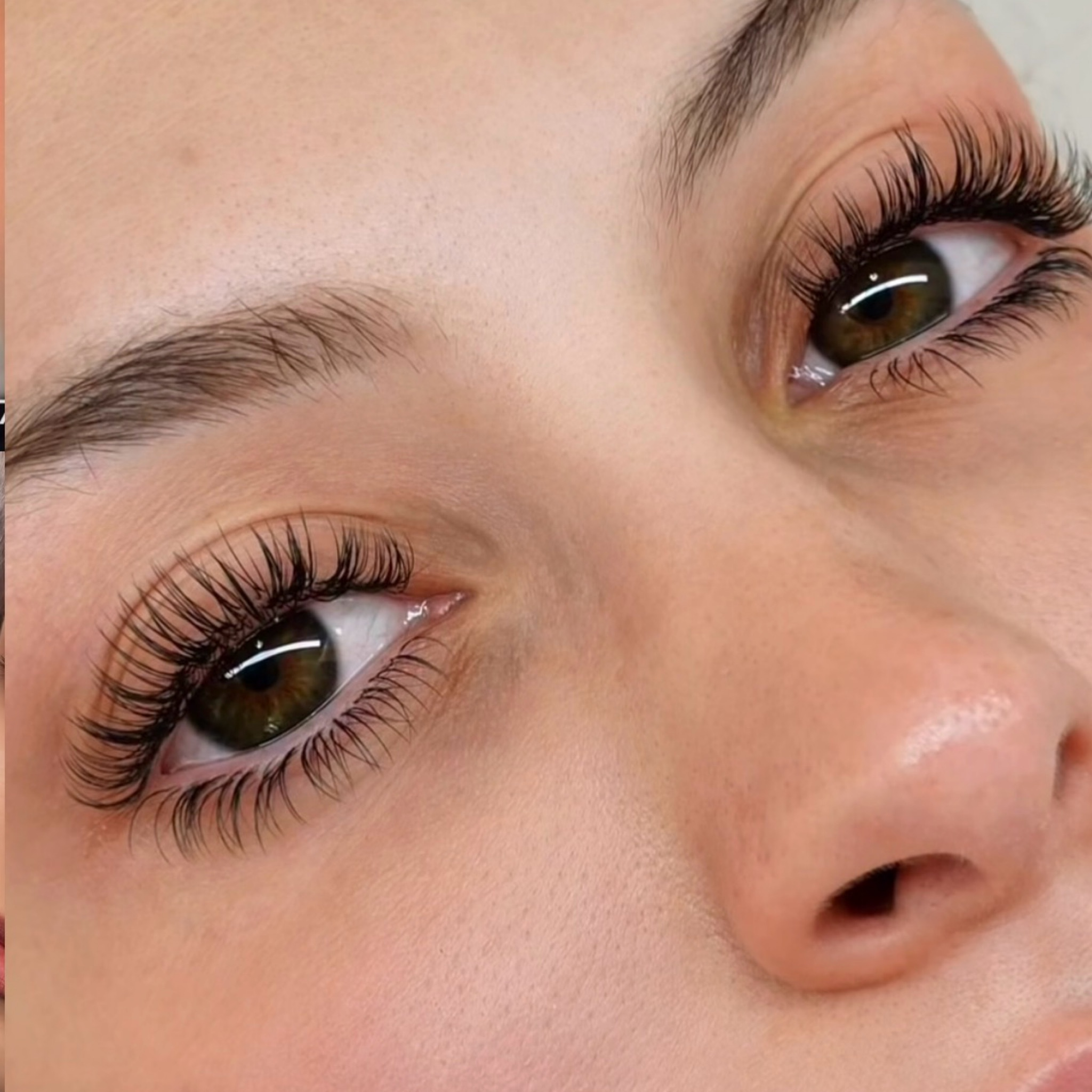 Cils inférieurs
