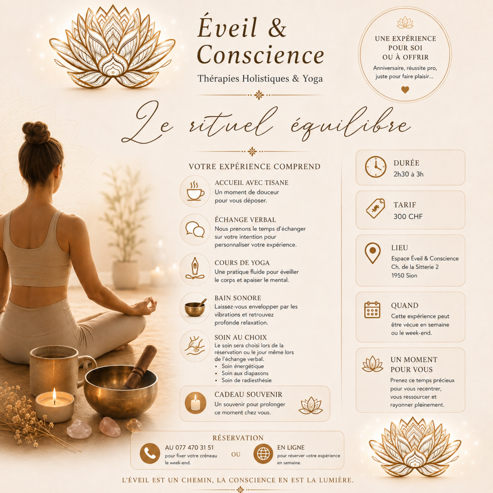 Le rituel équilibre
