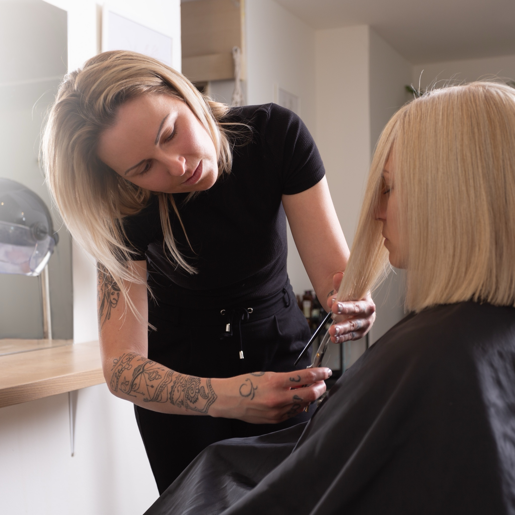 Střih krátkých vlasů