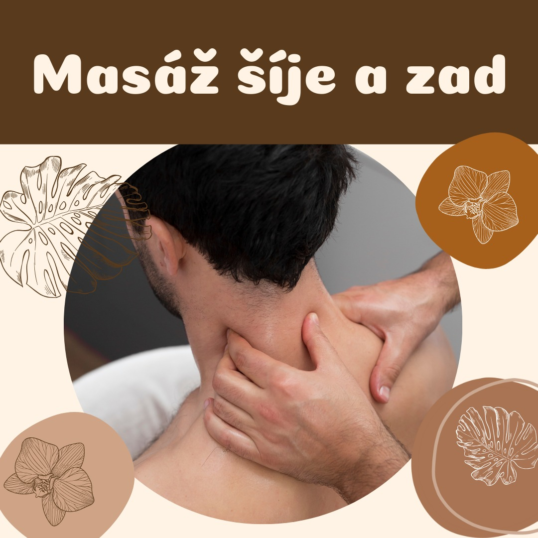 Masáž šíje, zad (60 min.)