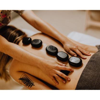 Masáž Lávovými kameňmi