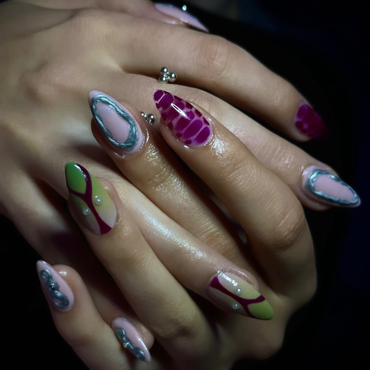Pose américaine + Nail art